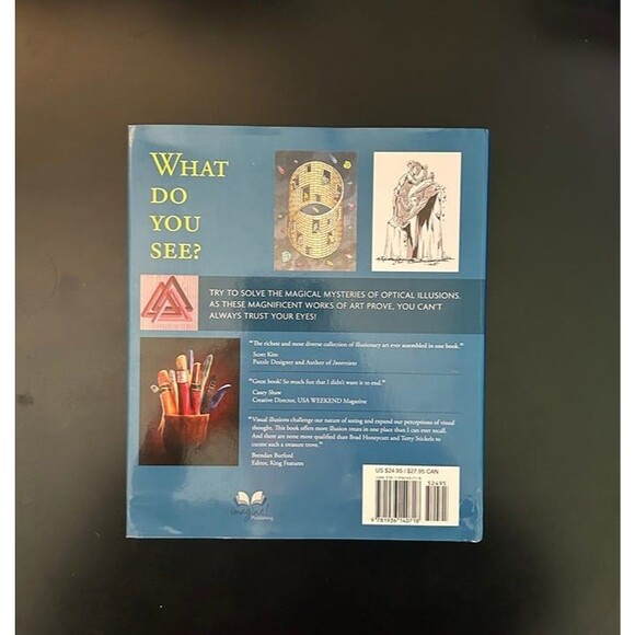 The Art of the Illusion: Deceptions to Challenge the Eye and the Mind. Hardcover - Picture 2 of 6